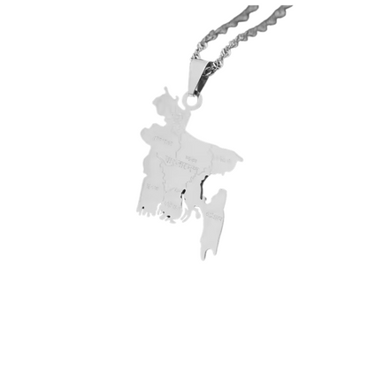 Bangladesh Map Necklace