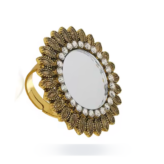 Mirror Desi Ring